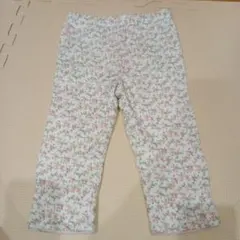 美品ラルフローレンリバーシブル花柄パンツ 18M コットン