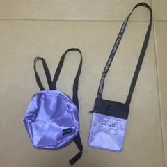 LOVETOXICラブトシキック ポシェットリュック2点セット パープルのサムネイル