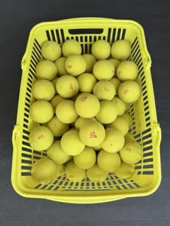 ソフトテニス ボール 100球 中古 中古】ソフトテニスボール 100球(カゴ無し) - メルカリ