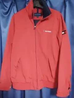 トミーヒルフィガー 赤 ナイロンジャケット