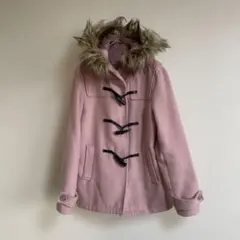 しまむら ダッフルコート Mサイズ レディース ピンク