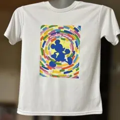 Disney ミッキーマウス プリント 半袖 Tシャツ ホワイト M おまけのサムネイル