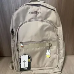 ミッフィー バックパック　リュック　シフレ　グレージュ