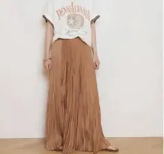 極美品☆Col Pierrot ミューズドゥーズィエムクラス プリーツスカート Col Pierrot/コルピエロ】Random Pleats スカート（ロング