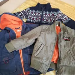 ジャケットフリースセット 100cm～110cm秋冬