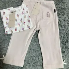 新品　タグ付き　未使用　プティマイン　半袖　tシャツ ボトムス 100