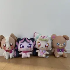プリキュア　妖精　ぬいぐるみ4点セット