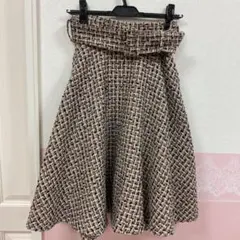 31 sons de mode ♡ツイードフレアスカート