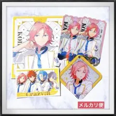 新品★ あんスタ こはく スタフォニ 1st 3rd カラ鉄 色紙 マドラー