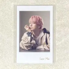 コピー❌SnowMan オレンジkiss 初回B特典 チェキ風カード 佐久間大介