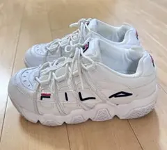 FILA フィラ 厚底 スニーカー バリケード 24.5