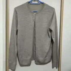 無印　長袖カーディガン　M