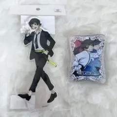 蜂楽 廻 アクスタ(TSUTAYA スーツ)アクリルブロック(悪魔) 2点まとめ