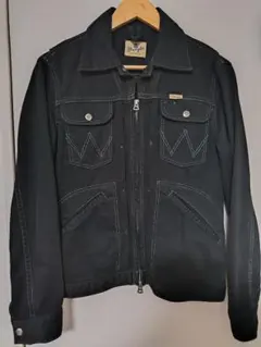 ラングラー Wrangler ブラックデニムジャケット 24MJZ