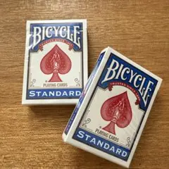 Bicycle Standard Playing Cards 2デック　開封済み