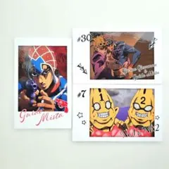 ジョジョ 黄金の風 キャラポトレ ミスタ　ジョルノ　セックスピストルズ