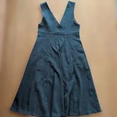 ♡UNIQLO♡ブラッシュドジャージージャンパースカート M　グレー