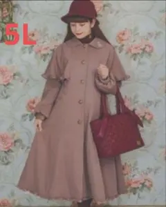 青木美沙子 ブラウン ロングコート しまむら しまみさ ロリータ M