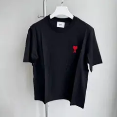 AMI Paris ロゴTシャツ ブラック Sサイズ ユニセックス
