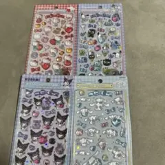 サンリオ 第二弾 ボンボンドロップシール 正規品 4種セット