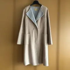 ダブルフェイス ロングコート