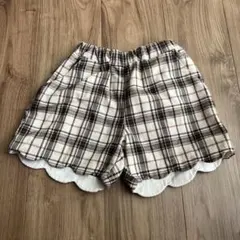 アプレレクール　秋冬物　スカラップ半ズボン
