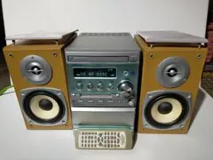 KENWOOD ミニコンポ 本体 スピーカー リモコン付き KENWOOD ミニコンポ 本体 スピーカー リモコン 説明書付 - メルカリ