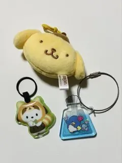 サンリオ ポムポムプリン タキシードサム　ポチャッコ　3点セット