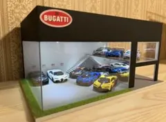 ミニカー用ジオラマ：1/64 ショールームⅣ（ワイドタイプ）最大展示台数24台！ ミニカー用ジオラマ：1/64 ショールームⅣ（ワイドタイプ）最大展示