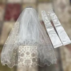 ウェディングベール＆グローブ