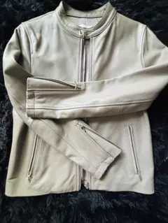 URBANRESEARCHグレー レザー ジャケット