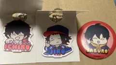 ヒプマイ　ヒプムビ　アクキー　缶バッジ　一郎　二郎　三郎
