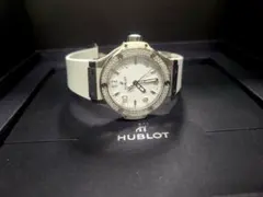 HUBLOT ビッグバン ホワイト ダイヤモンド 腕時計 レディースのサムネイル
