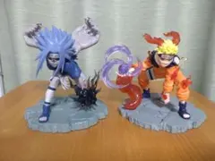 NARUTO フィギュア Memorable Saga ナルト サスケ 2種 - メルカリ