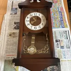 CITIZEN 振り子時計 クラシックブラウン 約60cm - メルカリ