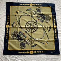 あ*ん様 エルメス シルクスカーフ 折りたたみ式幌の馬車 | Mercari