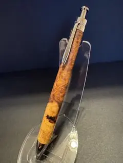 778極上 アフリカンブラックウッド 瘤杢 木軸シャーペン 17000円