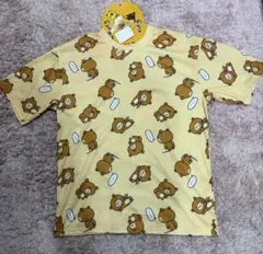 新品Mサイズ　総柄Tシャツ　リラックマ　にしむらゆうじ　コラボのサムネイル
