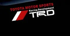 白赤版2枚組■TRDトヨタ ステッカー