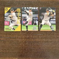 プロ野球チップス　福岡ソフトバンクホークス 選手カード 3枚セット