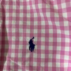 Ralph Lauren 長袖シャツ 6 ピンク・ホワイトチェック