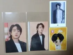 公式 BTS Jin トレカ フォトカード ステッカー 写真 ソクジン ジン