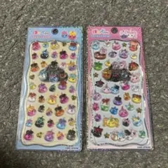 正規品　プチドロップステッカー　ほっぺちゃん 2枚セット