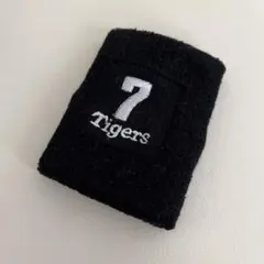 未使用　阪神タイガース リストバンド 7番　中野拓夢　ブラック　黒　応援グッズ