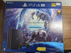 PS4 Pro 1TB Jet Black　モンスターハンターアイスボーン同梱版