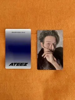 Ateez Wooyoung ウヨン トレカ pocaalbum gh4