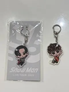 Snow Man LIVE TOUR 2022 アクリルキーホルダーのサムネイル