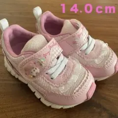 サンリオ　マイメロディ　スニーカー　14.0cm ピンクSAC033