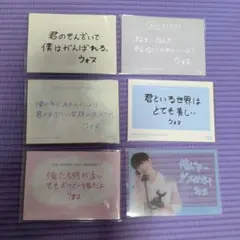 SEVENTEEN セブチ 日本語 メッセージ トレカ ウォヌ