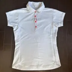 DESCENTE 半袖ポロシャツ L ホワイト